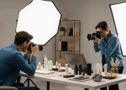 تصوير المنتجات والخدمات