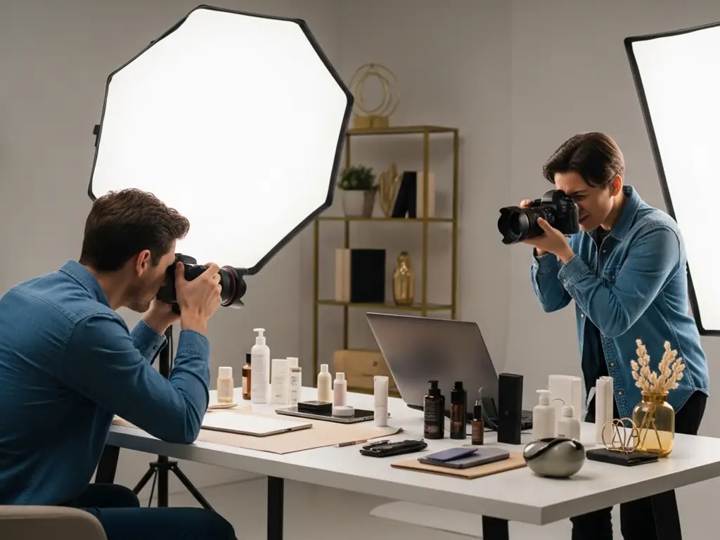 تصوير المنتجات والخدمات